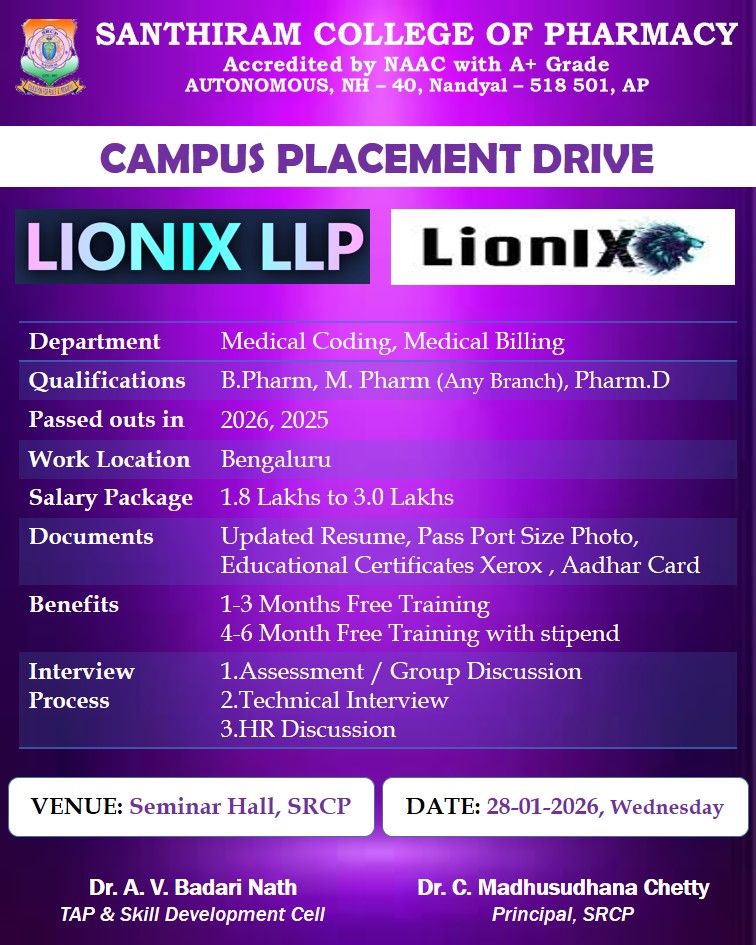 Campus Placements by Lionix Company